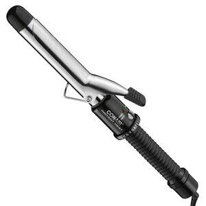 Conair Black and Silver Instant Heat Curling Iron, 1" Barrel